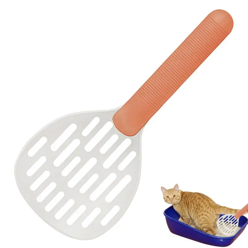 

Litter Scooper Non-Stick Large Cat Litter Scooper Scooper Sifter Deep Shovel Long Handle Poop Sifting Kitten Pooper Lifter