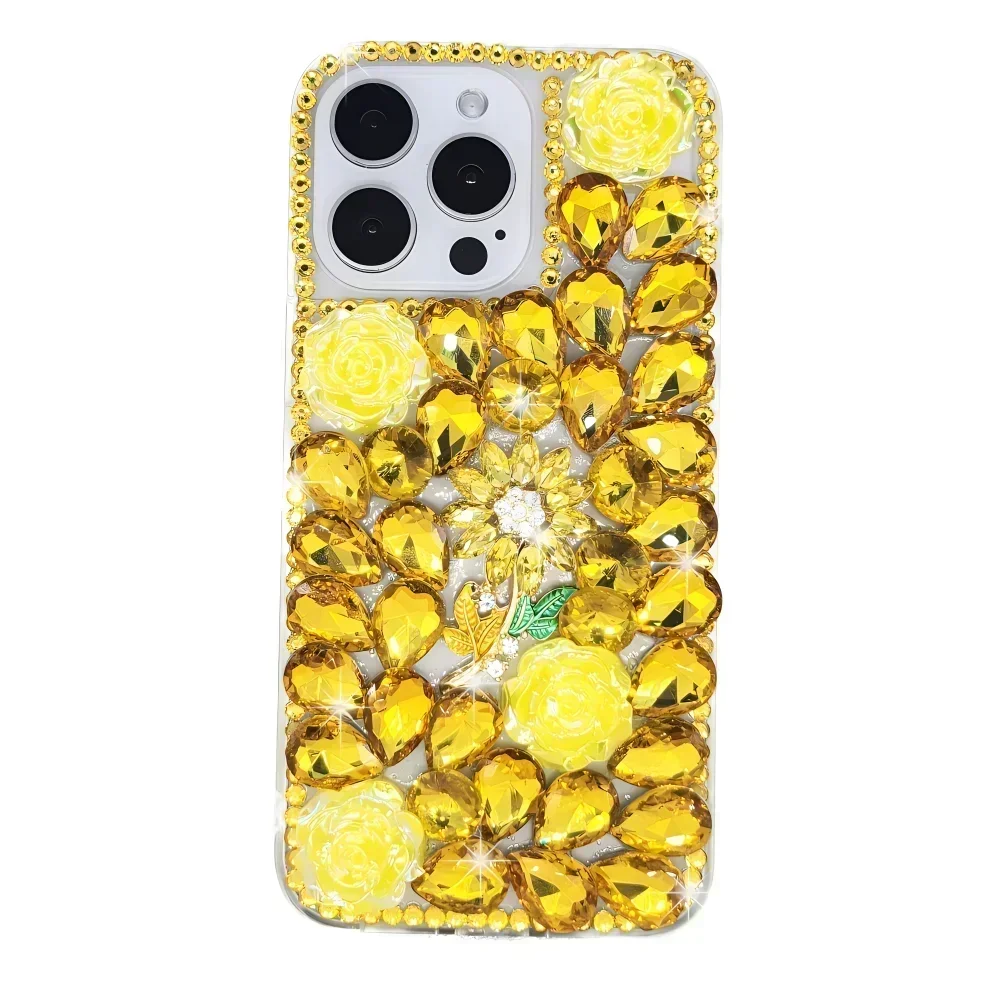 Чехлы со стразами для Samsung Galaxy S24 S23 S22 S21 S20 S10 S9 Ultra Plus FE Чехол с бриллиантами Case