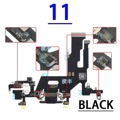 USB-порт, зарядное устройство, док-станция, микрофонный кабель для IPhone 11P 11PM 12P 12PM 11 12 Pro Max, док-станция, зарядная плата, гибкий модуль