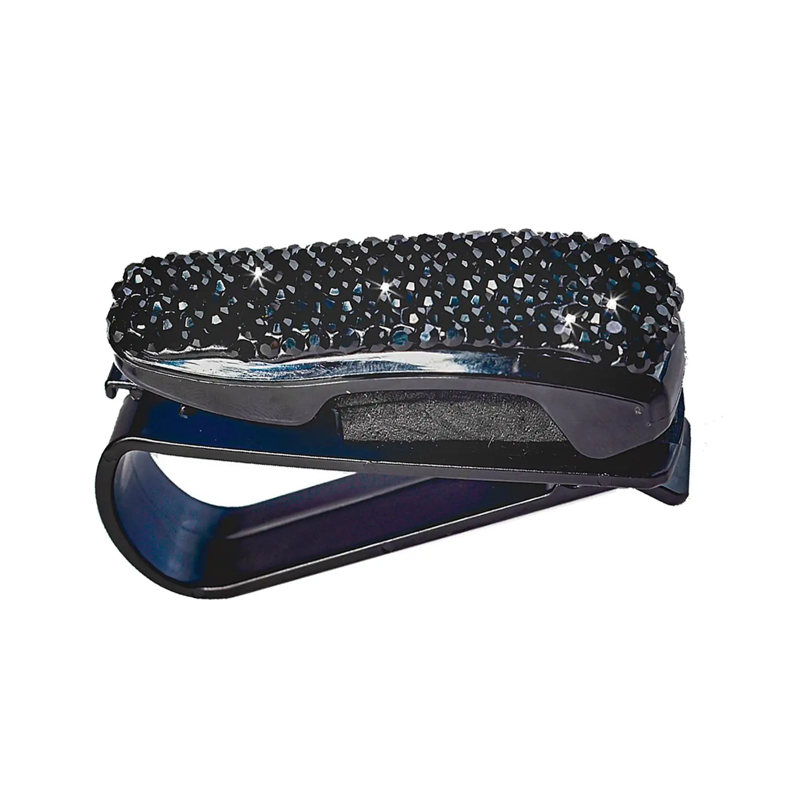 Сияющий автомобильный держатель для очков органайзер хранения прочное модное