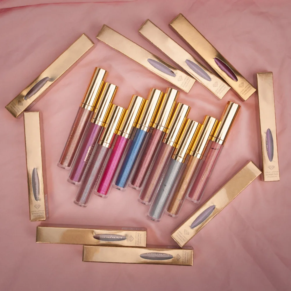 

Stylish Lipstick With Fine Flash Long Lasting Hydrating Lip Stick For Women Girls