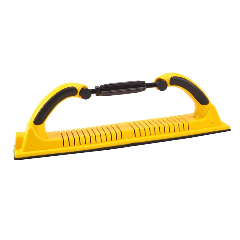 

70X400mm Car Putty Ash Hand Planer Rectangular Vacuum Sandpaper Grinding Ash Board Tool