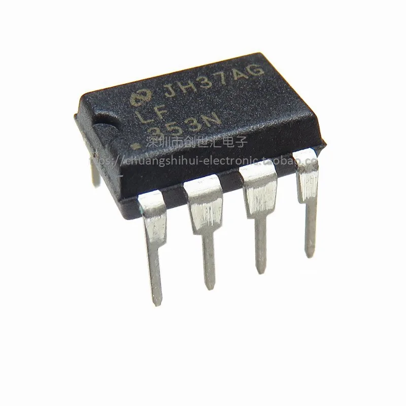 

New original LF353N straight plug DIP-8 dual op amp IC chip operational amplifier LF353