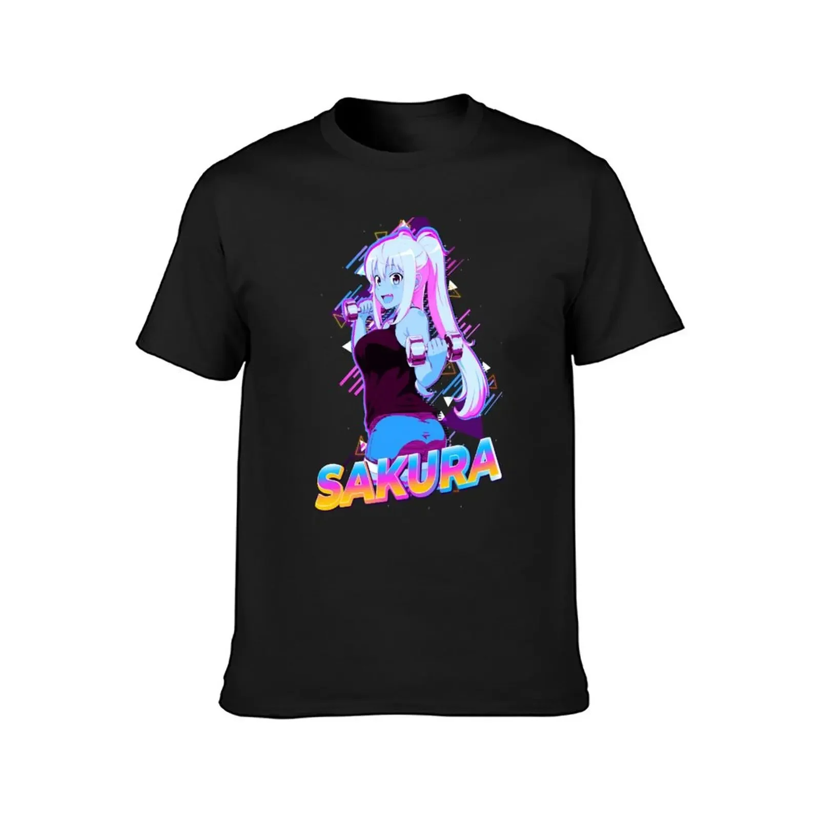 Сакура Хибики | Гантелин Кило Моeru? Футболка Essential забавная футболка с принтом