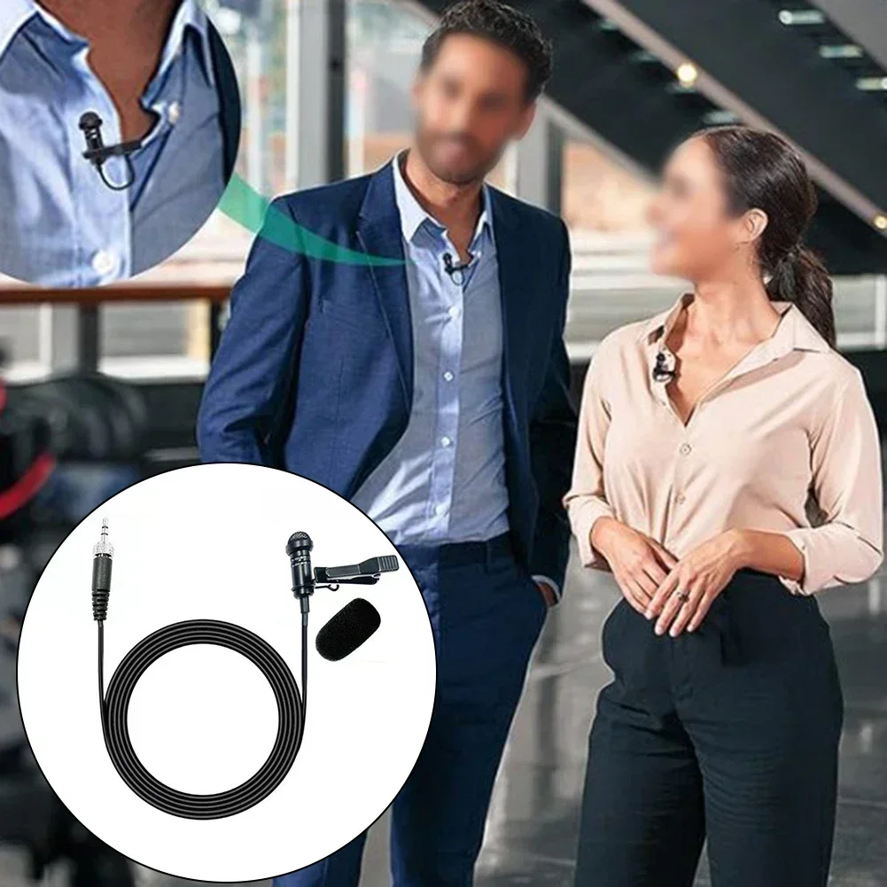 Профессиональный конденсаторный петличный микрофон для Shure и беспроводной