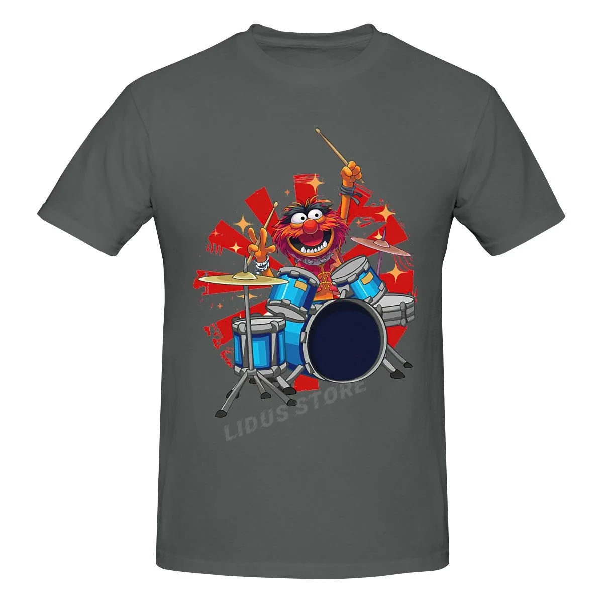 

Animal Drummer The Muppets Show T shirt Harajuku Clothing Short Sleeve Cotton Streetwear Graphic Tshirt Tees