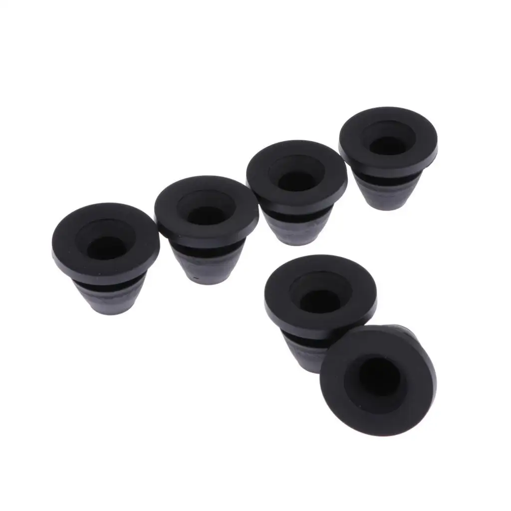 

MagiDeal New Style Rubber Side Cover Grommets For Touring