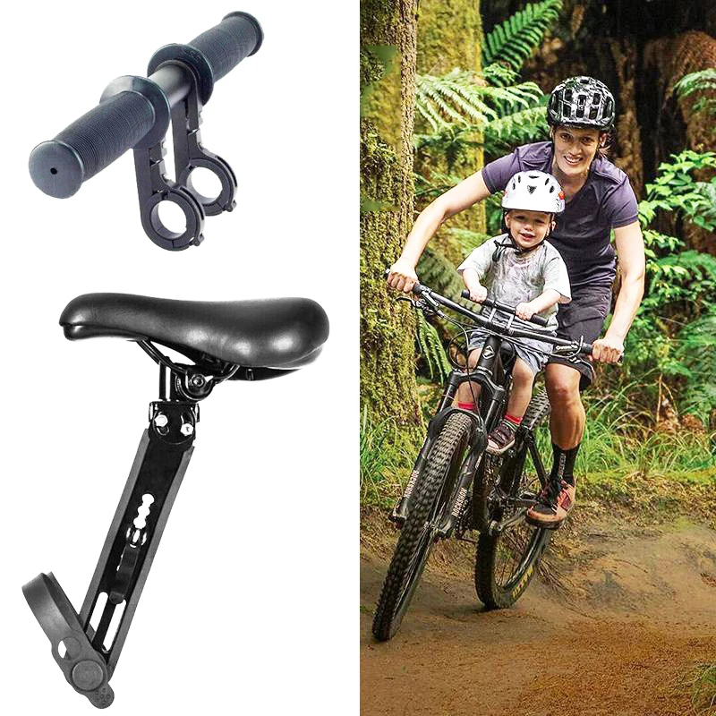 Detachable Child Bicycle Seat MTB Front Frame Kids Saddle Wi