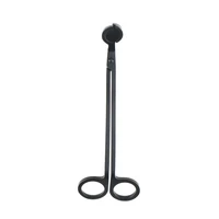 1pc 18cm stainless steel candle wick trimmer oil lamp trim scissor cutter snuffer tool hook clipper dropshiping