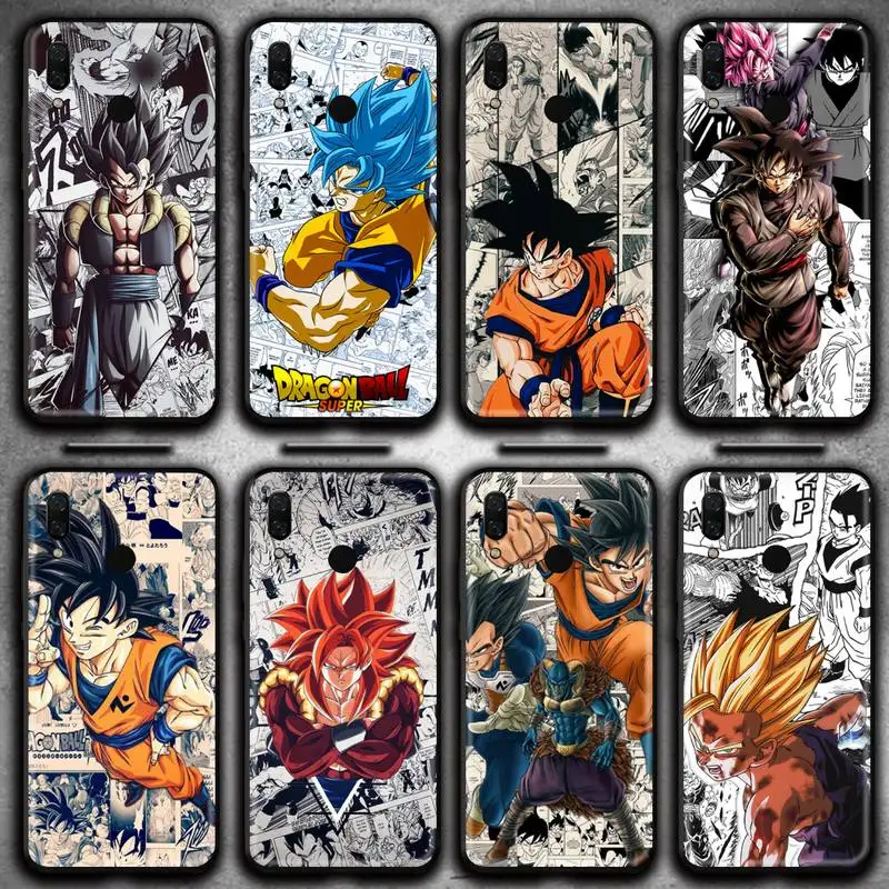 

Anime Comics Dragon Z Ball Son Goku DBZ Phone Case for Huawei Y6P Y8S Y8P Y5II Y5 Y6 2019 P Smart Prime Pro