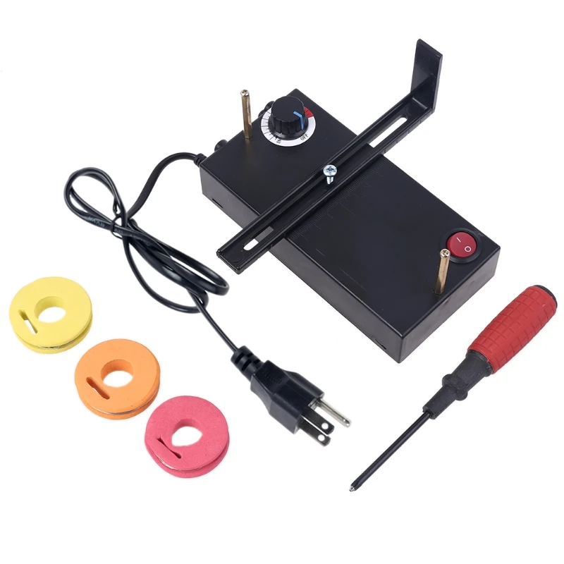 

Hot Ribbon Cutter Machine DIY Rope Band Craft DIY Plastic Soldering Iron ABS Hot Cutting Ribbon Rope Cutter for Home Use G6KA