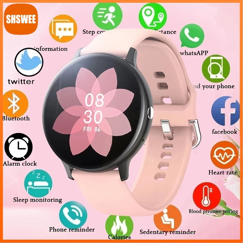 

2022 Ladies Bluetooth Call Smart Watch Women Waterproof Sports Fitness Health Tracker New Music Player Clock Smartwatch for Men