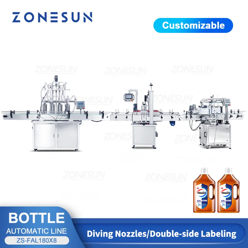 ZONESUN автоматическая машина для наполнения жидкостью