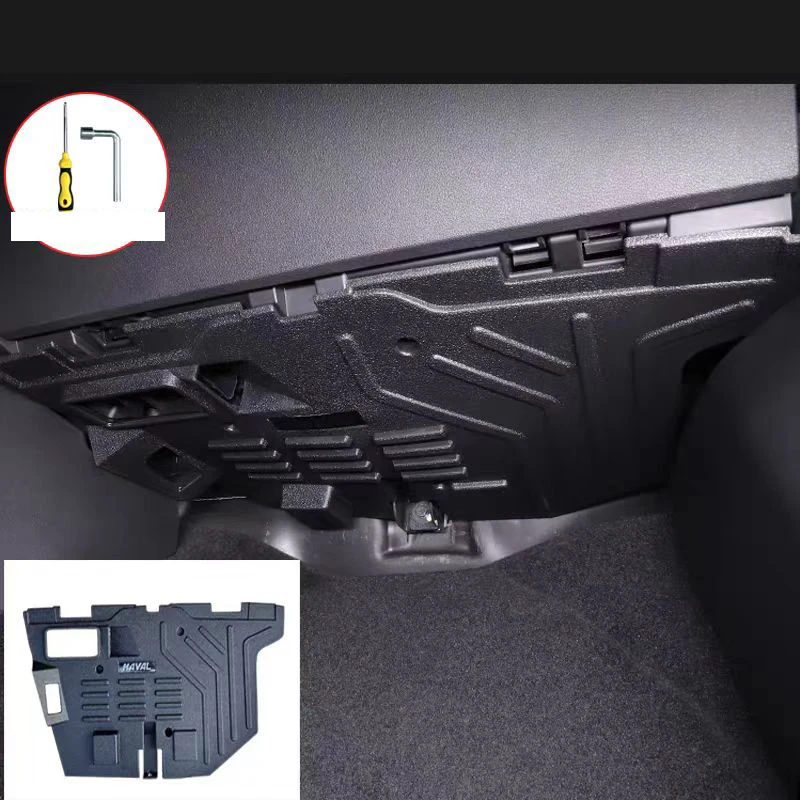 

Для Great Wall Haval H7 2025 + ABS черный передний пассажирский провод, противоударная пластина, модификация защитной крышки