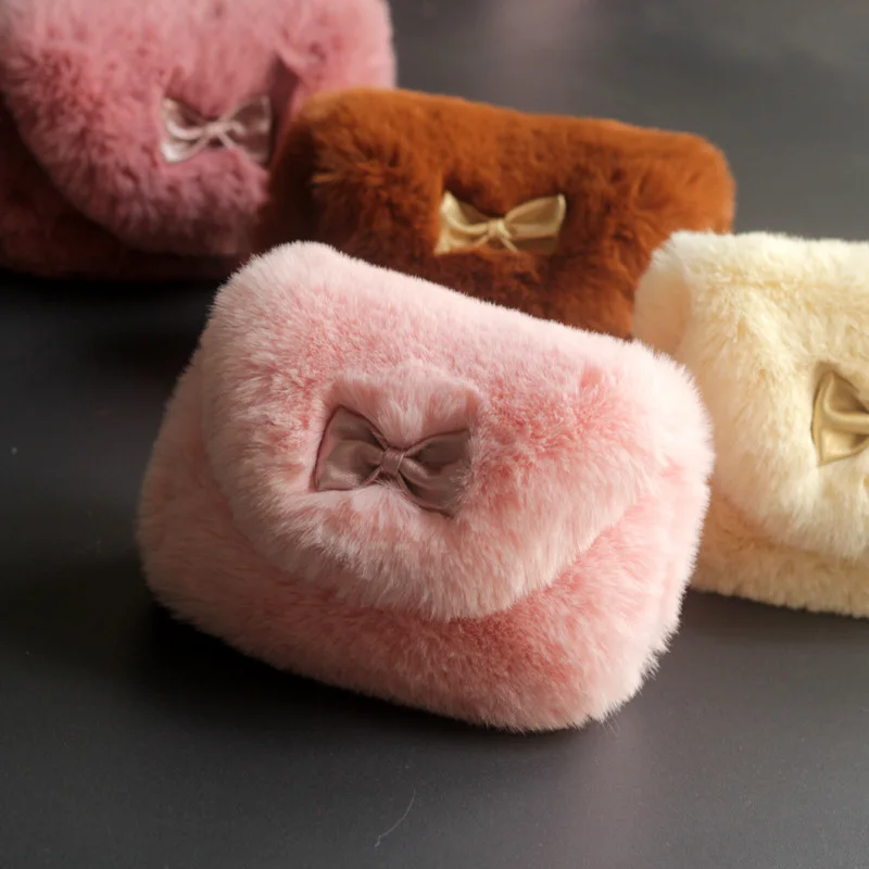 4 цвета новинка Детский кошелек для девочек с бантом детские мини-сумочки из