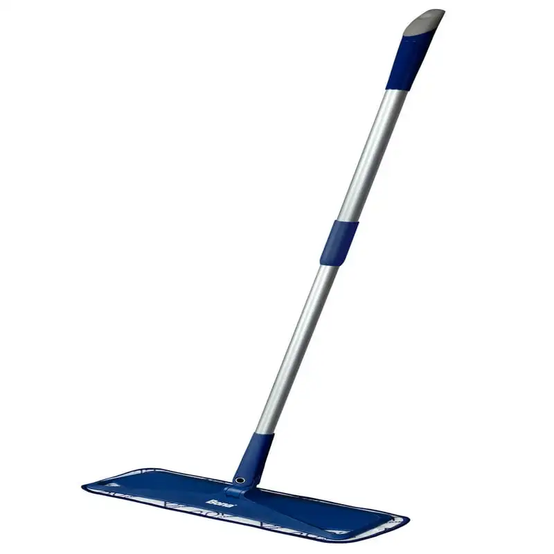 

Mop for Hard-Surface Floors, with Washable Microfiber Cleaning Pad