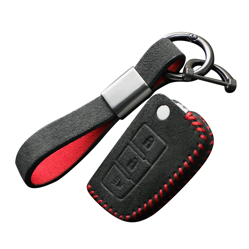 

for Nissan Xinqijun Sunshine Teana and Da Qashqai Sylphy imported high-end Alcantara fringed fur key cover