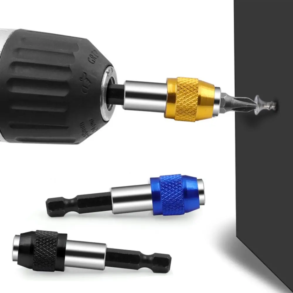 

Hexagonal Handle Drill Bit Durable Quick-release 60mm Drill Adapters Power Tool Screwdriver