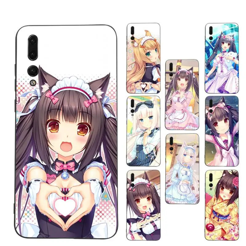 

Nekopara Phone Case for Samsung A51 A30s A52 A71 A12 for Huawei Honor 10i for OPPO vivo Y11 cover