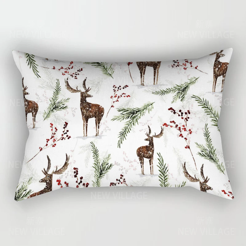 

Рождественская декоративная наволочка Plush