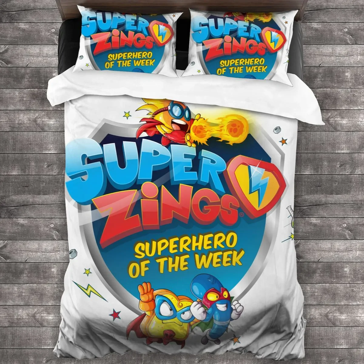 Комплект постельного белья Super Zings Single Twin Full Queen King Size комплект для взрослых и