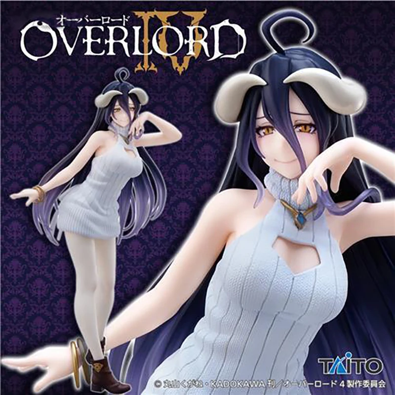 

Оригинальное трикотажное платье TAITO Coreful Overlord Albedo с аниме-фигуркой Ver. Коллекционные фигурки 20 см, модели игрушек