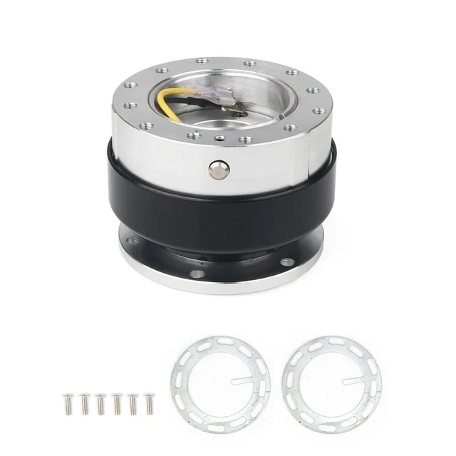 

4 Цвета Универсальный быстросъемный адаптер для рулевого колеса Главная комплектация для установки в стиле со звуком