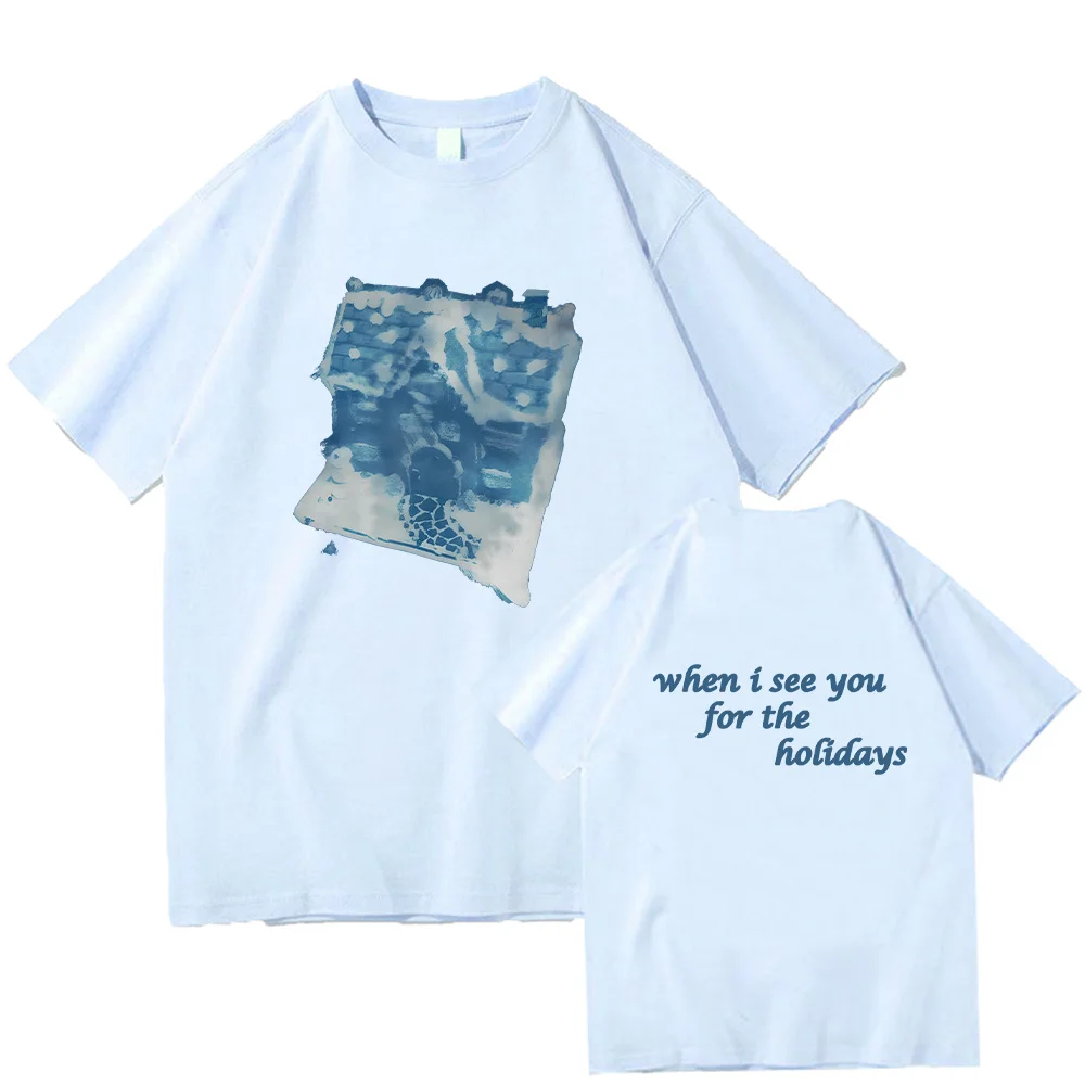 Conan Gray New Song Holidays Cotton Tee-shirt Summer High Quality T-shirts Women Men Oversized Tops Harajuku Trend Crewneck Tees