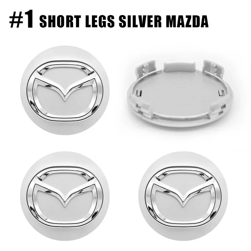 

56 мм, 4 шт., колпаки для центральной ступицы колес автомобиля, накладки на обод для Mazda 2 3 5 6 323 626 Demio CX3 CX5 CX30 Atenza Axela MX3 MX5 RX8, аксессуары