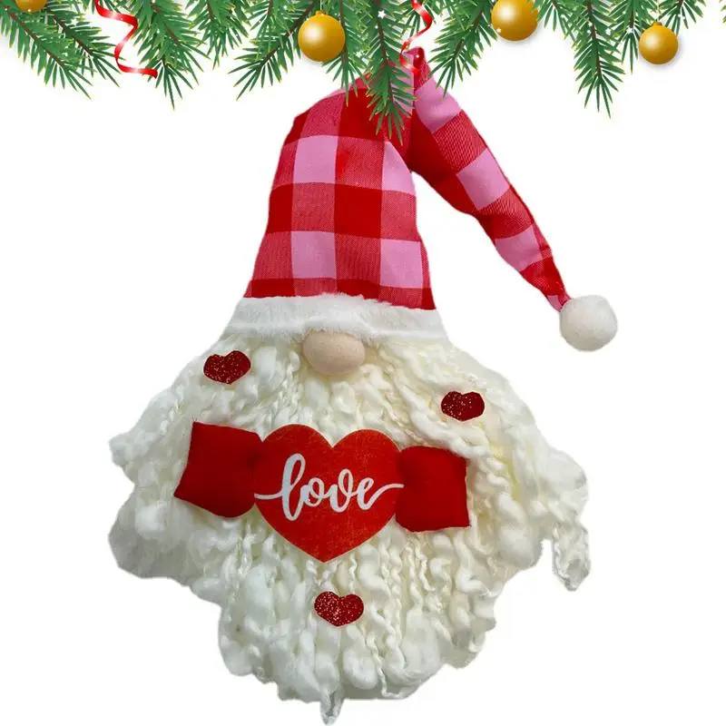 

Рождественская елка, искусственное украшение на День святого Валентина, украшения для романтики, милые плюшевые подарки на день Святого Валентина, свадьбу