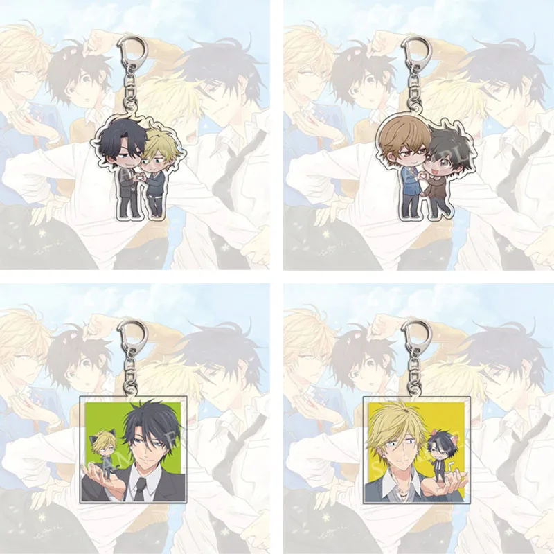Художественный мультяшный Hitorijime My Hero акриловый брелок Yaoi аниме Masahiro Setagawa Kousuke ooмилые цифры