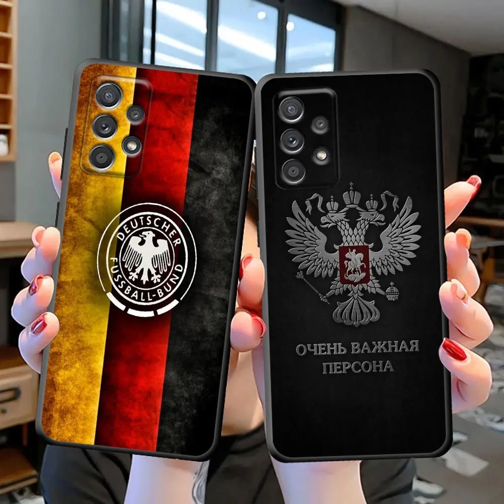 

Flag Of The Russian Federation Funda Coque Case For Samsung S23 S22 S21 S20 FE S10 S10E LITE S9 S8 PLUS ULTRA 5G Case Capa Shell