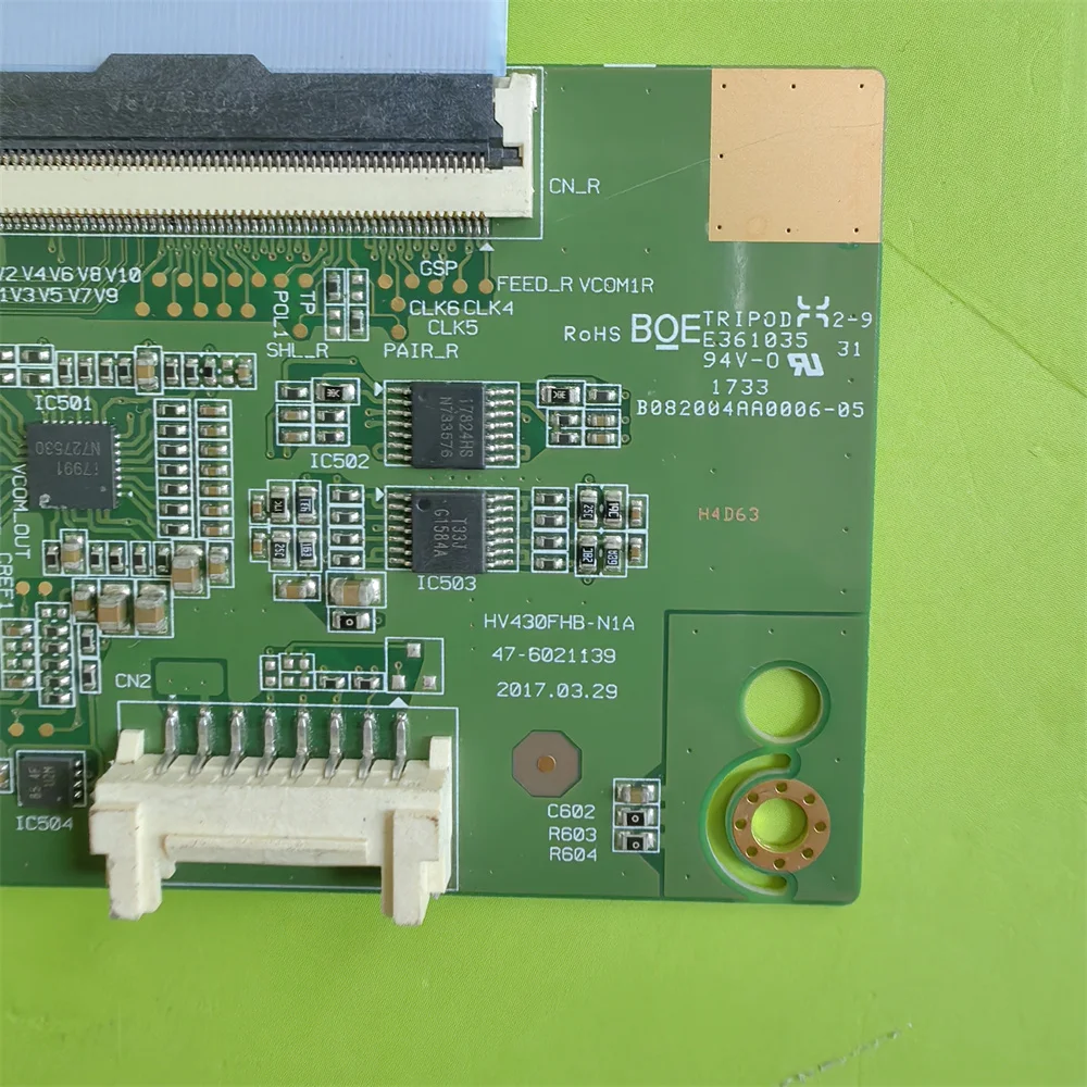 Фото HV430FHB-N1A 47-6021139 Плата T-CON 44-9771289A подходит для телевизоров Samsung 43 дюйма UN43J5200AF HG43NJ477MF UN43J5202AFXZA №5