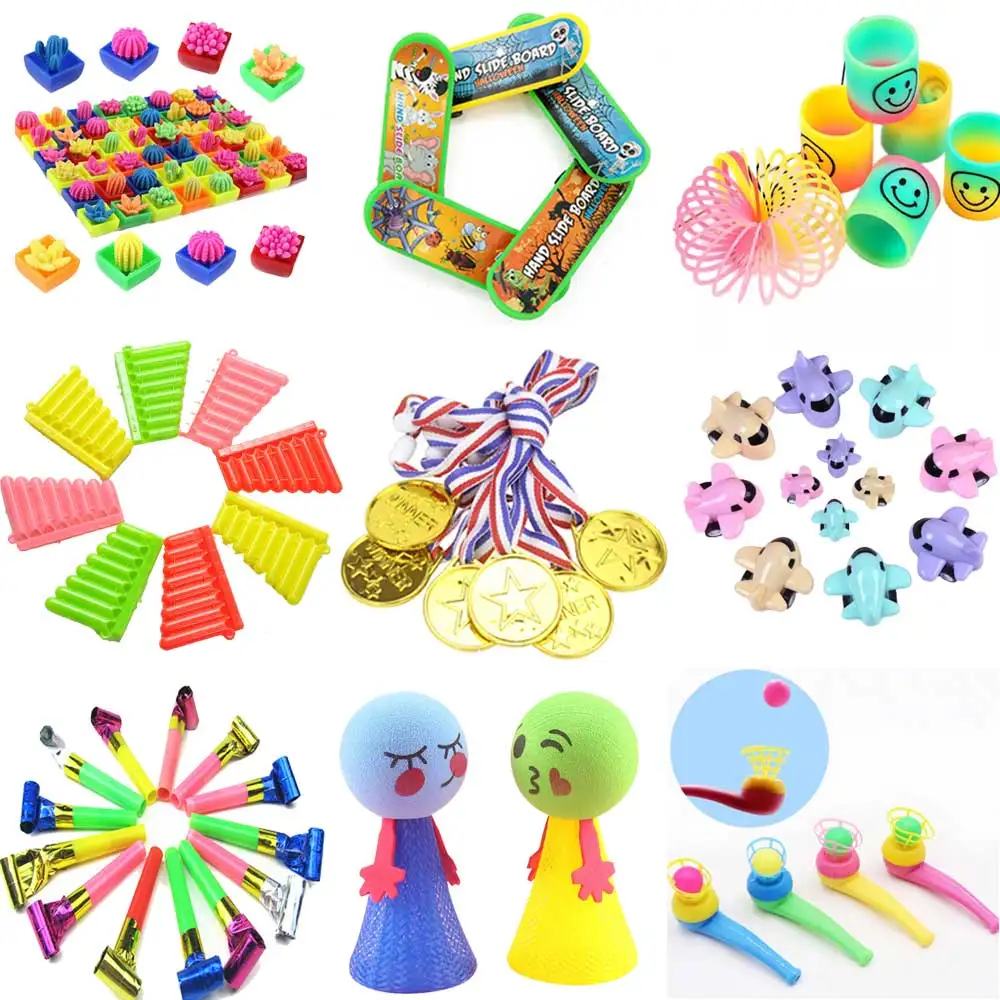 

12pcs Cartoon Fun Toys Favors Gifts For Kids Party Children's Birthday Wedding Guests Souvenir Favor Birthday Giveaway Pinata