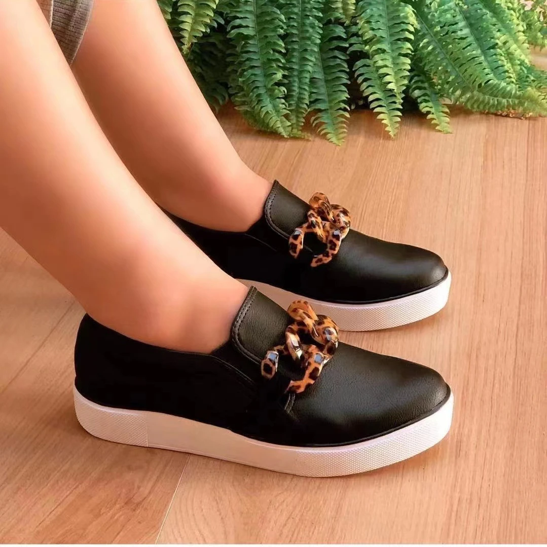 2022 Fashion Loafer Sneakers Women Shoes Slip-on Zapatos De Mujer Casual Tenis De Mujer Plus Size 43 Platform Shoes Ladies
