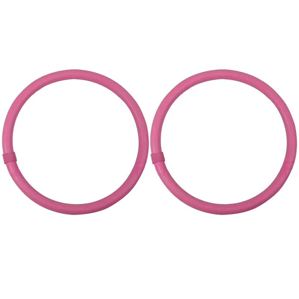 Декор Йога Повязка для упражнений Аксессуары фитнеса Обруч Крытый розовый