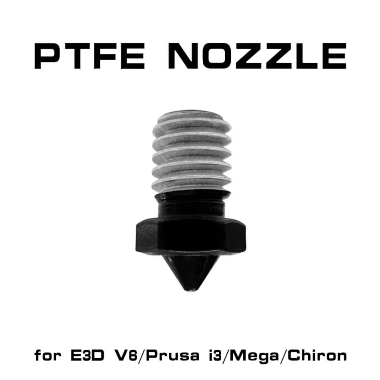 4 шт. насадки для 3D-принтера из высокоуглеродистой стали 0 мм