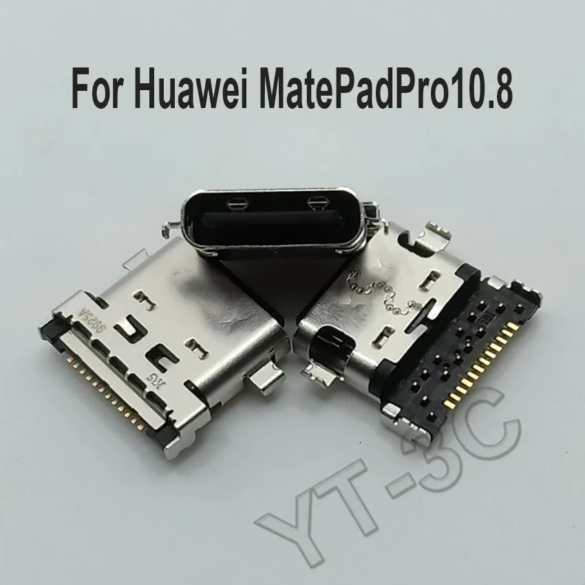 10-50PCS Type-C Jack USB Connector Socket Charging Port Power Plug Repair Parts For Huawei MatePadPro10.8 Leaning Machine