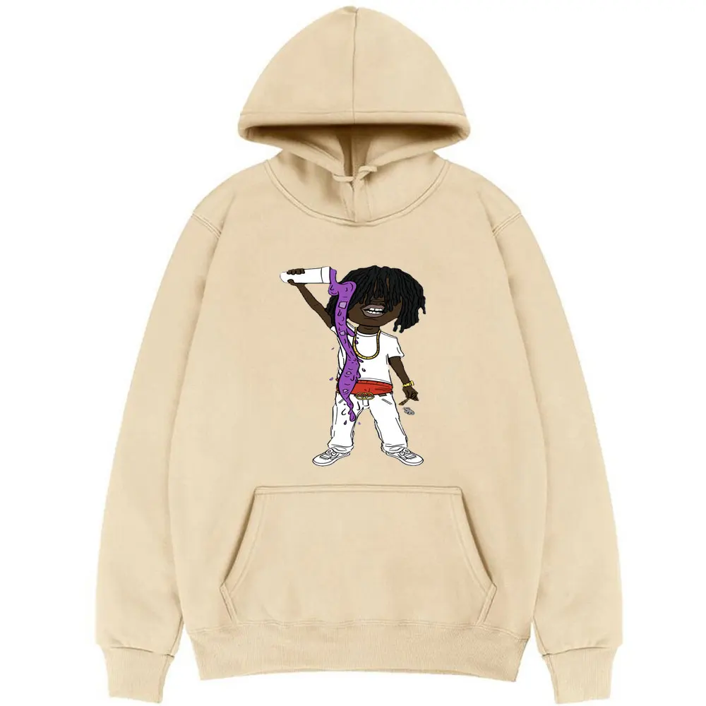 Chief Keef Hip Hop Men Women Hoodie Anime Style Sweatshirt Casual Cotton Mens Hoody Unisex Fashion Loose Hoodies Man Sportswear images - 6