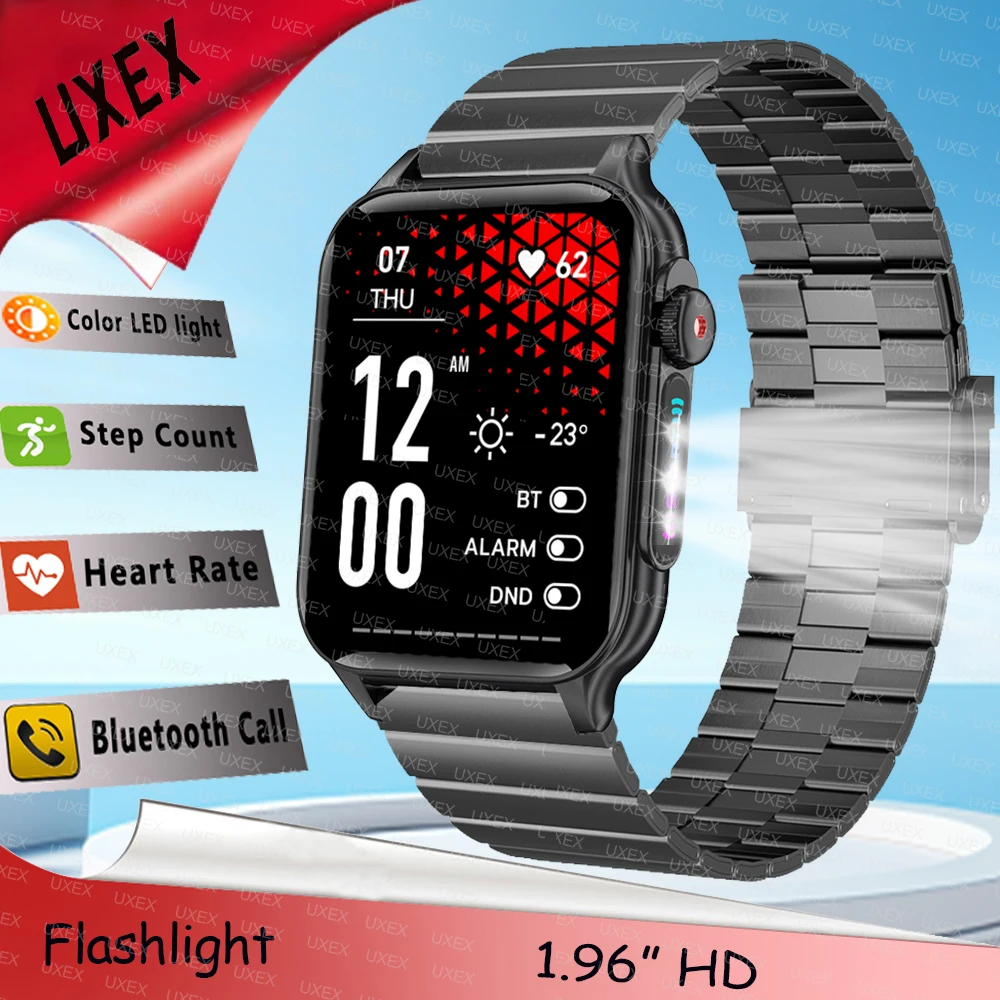 Smartwatch Men 1.96” HD Bluetooth
