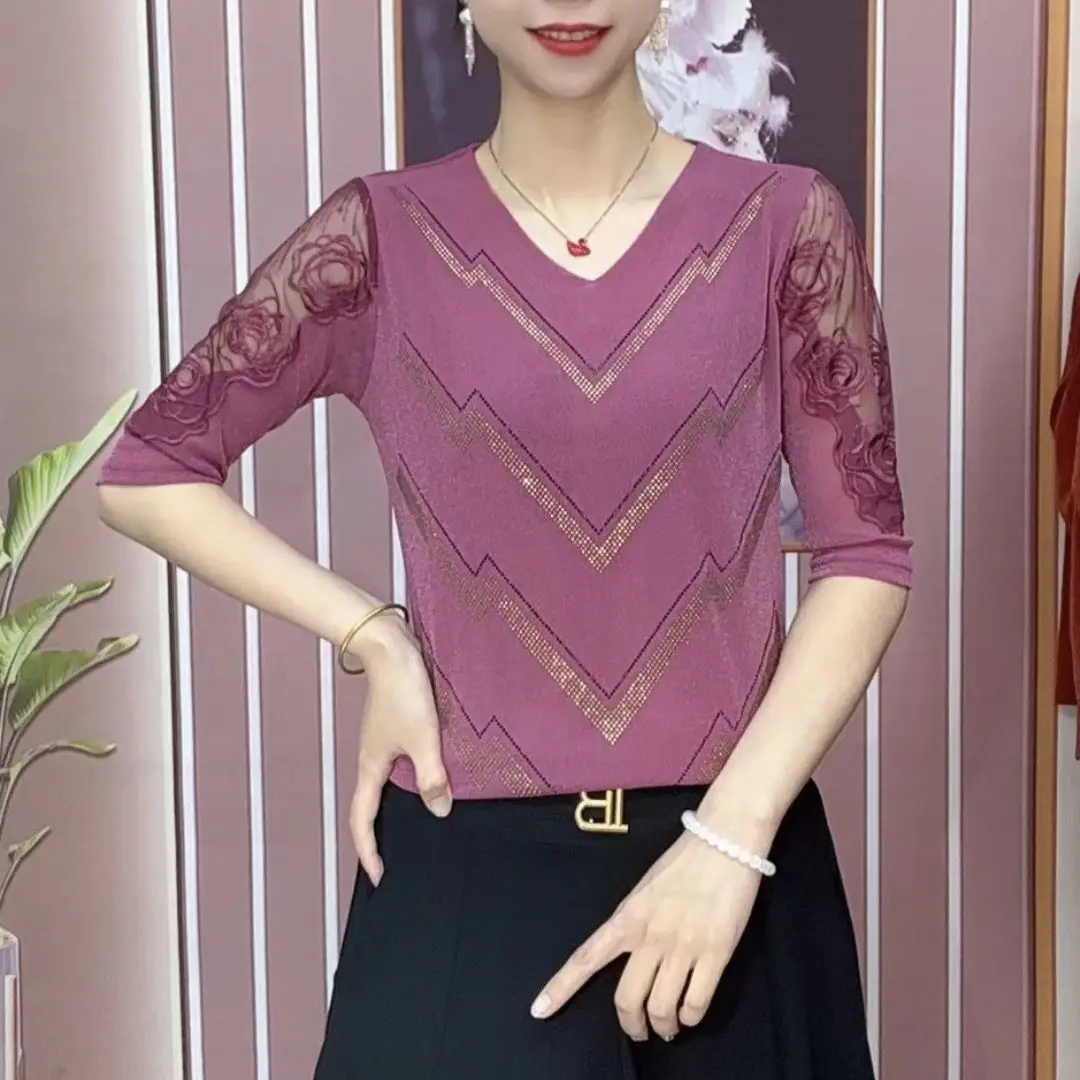 Tiktok Xirui женская мода зарубежный элегантный стиль тонкая универсальная сетчатая