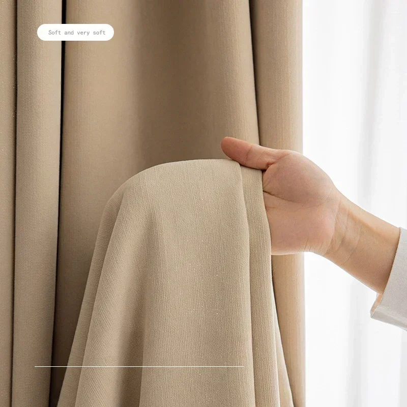 Модернизированные ультра-мягкие утолщенные синельные плотные шторы готовые