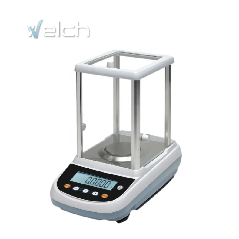 

Electronic Balance 220g 0.1mg 0.0001g Internal Calibration Weighing Scales Sensitive Lab Use High Precision