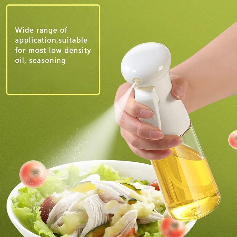 

200ml/300ml Oil Spray Bottle Kitchen Oil Bottle Vinegar Mist Sprayer Barbecue Spray Bottle BBQ Tool Cooking Baking Accessories