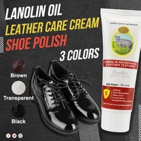 leather recoloring balm lanolin oil leather care cream shoe polish leathe recoloring balm repair kit for auto seat scratch crack