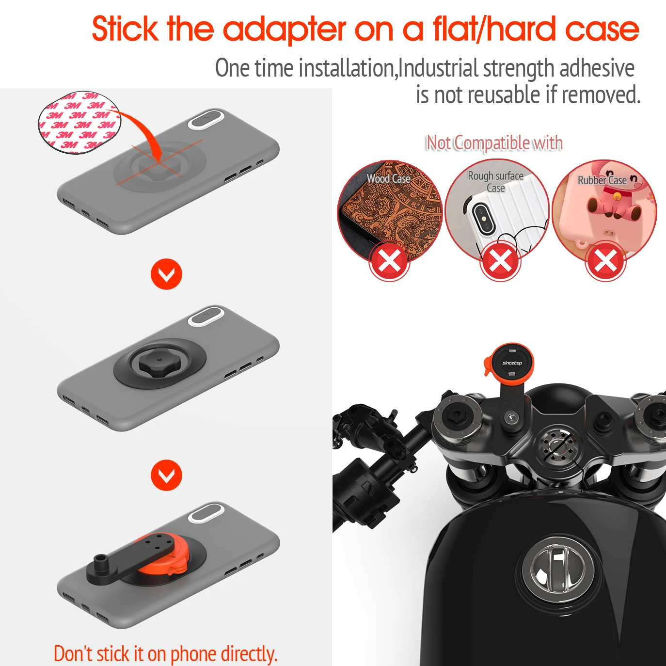 universal mobile motorcycle phone holder bicycle moto aluminum quick mount stand mountain bike handlebar bracket for harley free global shipping