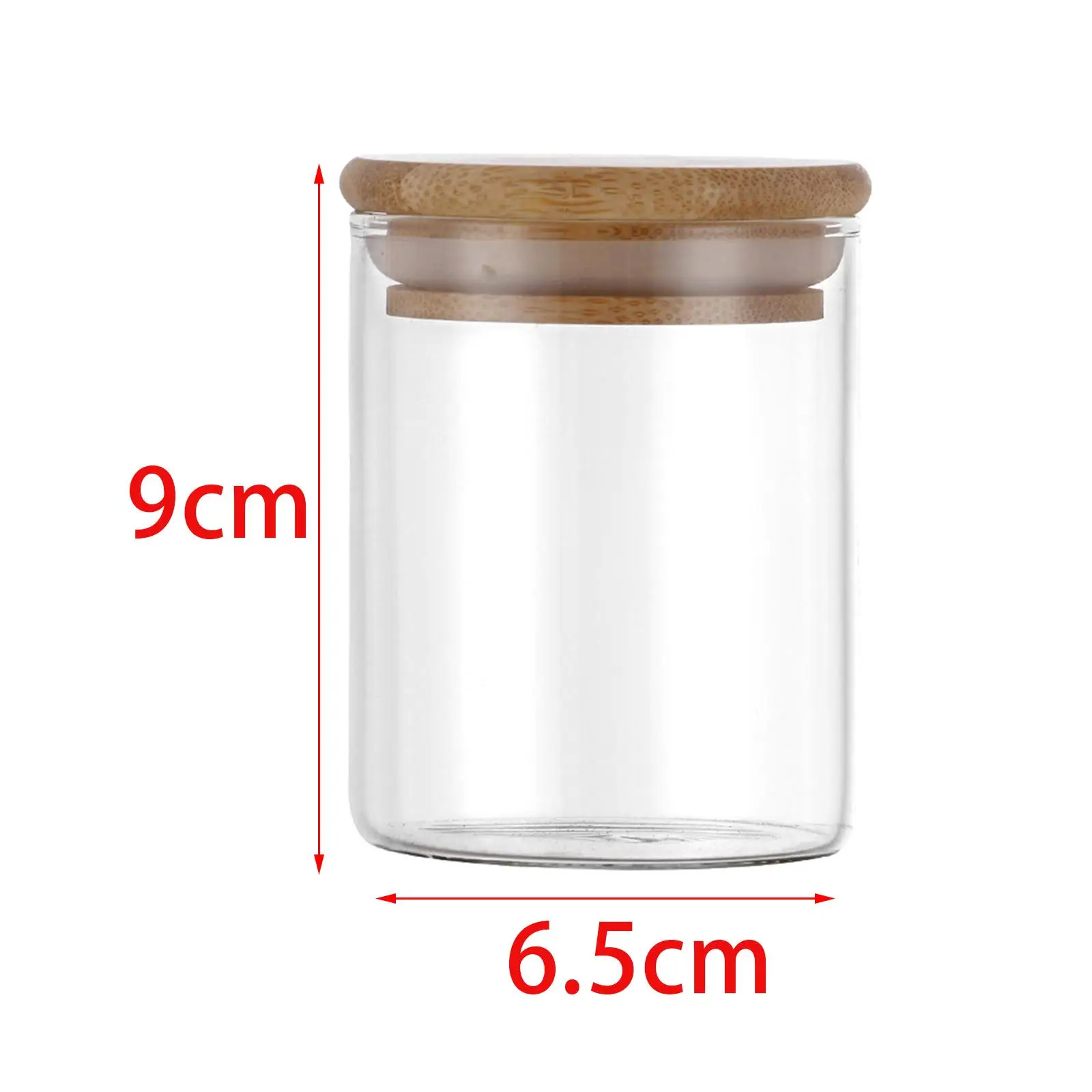 

12 Pieces Glass Storage Jar Sealed Storage Bottle Food Jars Food Storage Canisters Storage Tank Kitchen Canister for spices home