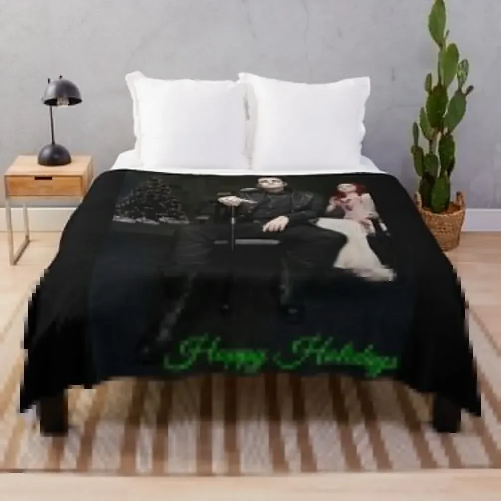 Плед Blutengel для кровати в среду летние пледы