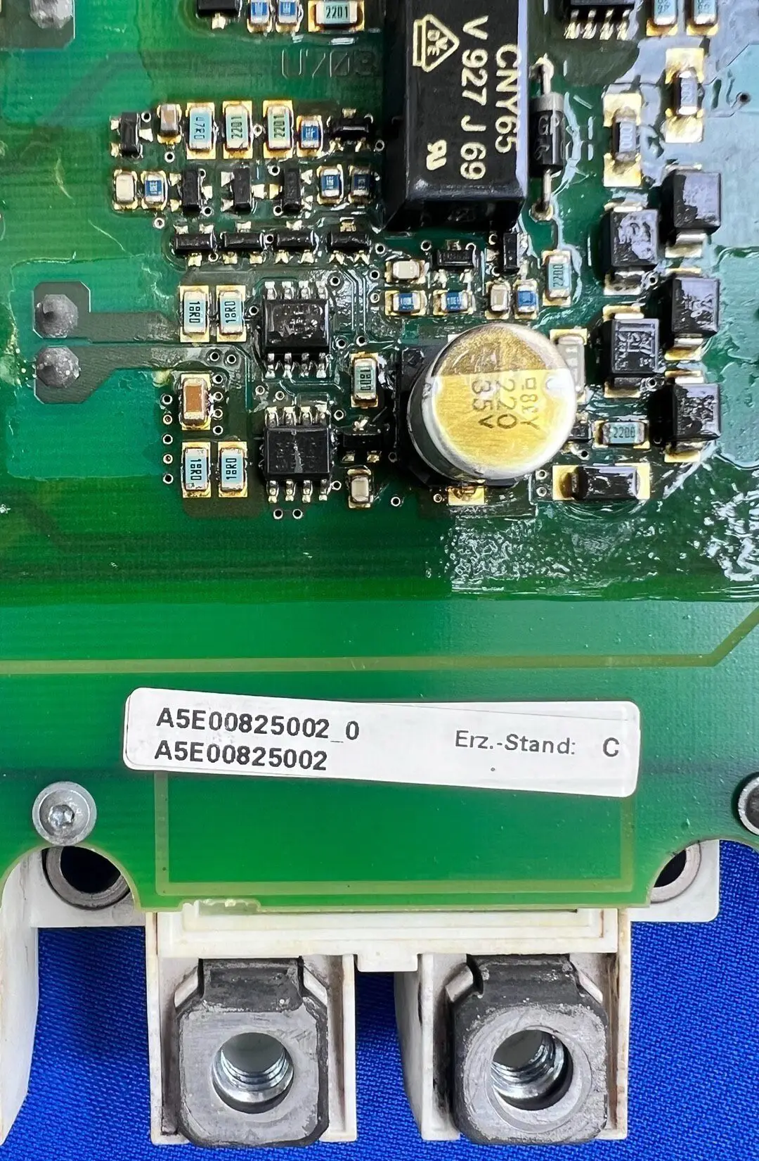 Фото Плата управления частотным преобразователем серий MM430/MM440 A5E00825001/A5E00825002 с оригинальным модулем FS450R12KE3_S1 №4