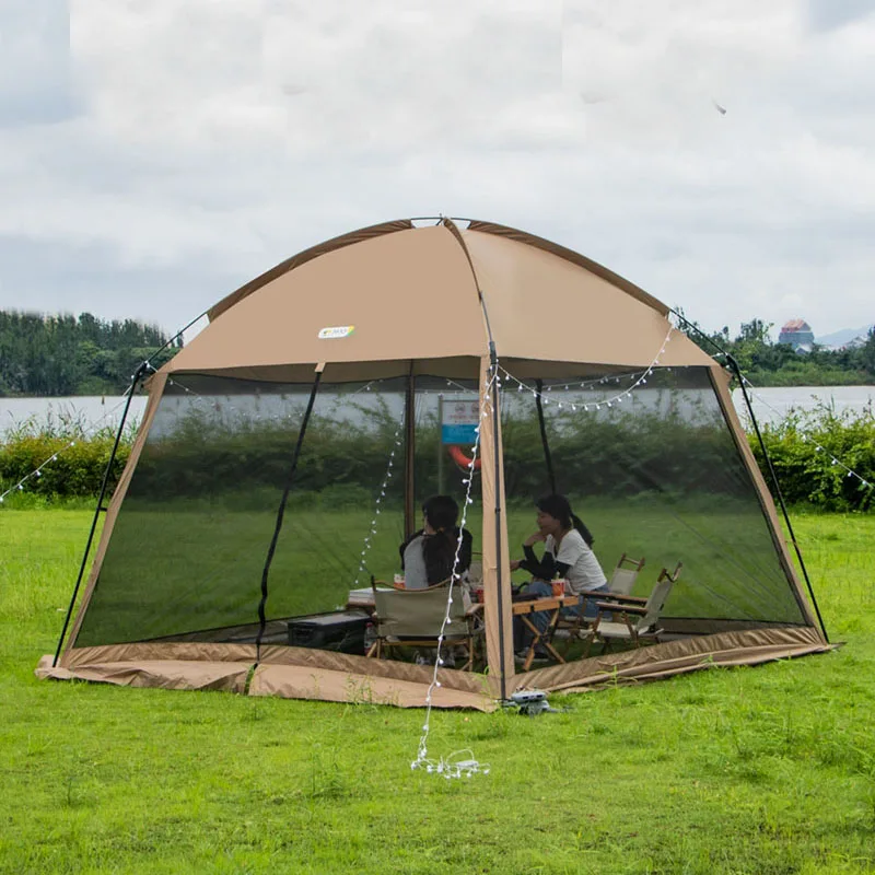 Outdoor Sunscreen Anti-mosquito Tent Picnic Fishing Pergola Uv Protection Sunshelter Large Space Party Tour